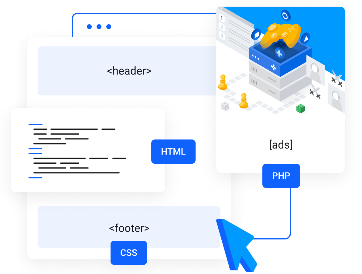 אחסון וורדפרס איכותי – חווית אתר חלקה ומאובטחת - קטעי קוד קלים בהתאמה אישית